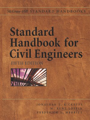 cover image of Standard Handbook for Civil Engineers